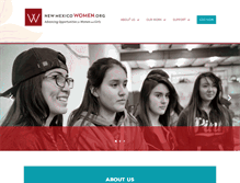 Tablet Screenshot of newmexicowomen.org
